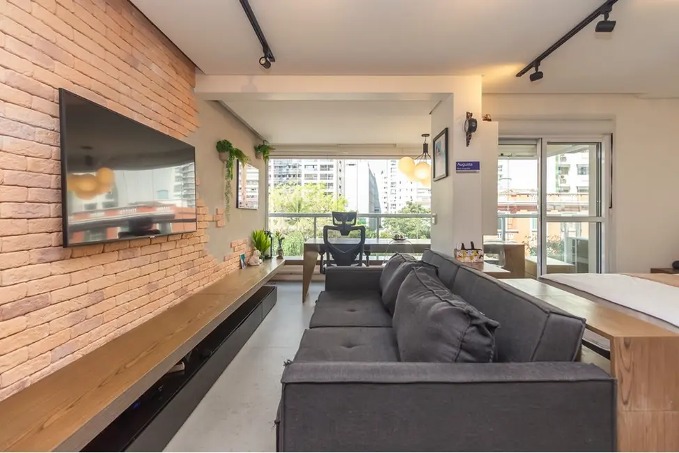 Foto 1 de Apartamento com 1 quarto à venda, 48m2 em Consolação, São Paulo - SP