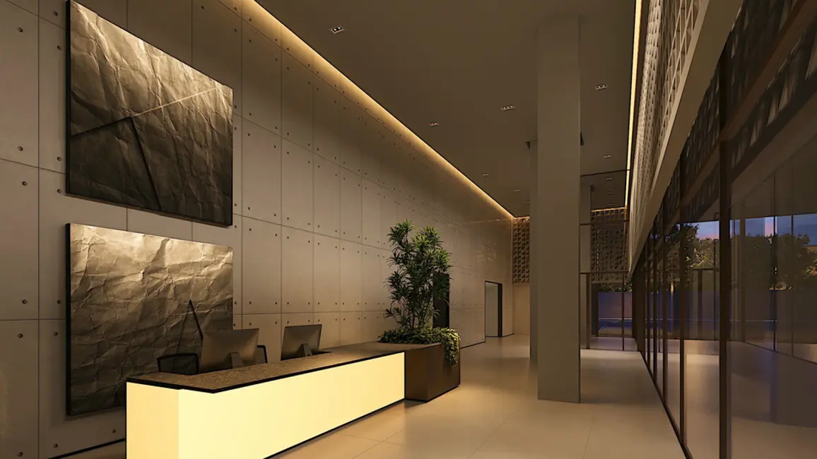 Foto 4 de Apartamento com 1 quarto à venda, 34m2 em Centro, Curitiba - PR