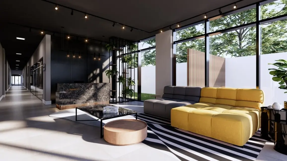 Foto 5 de Apartamento com 1 quarto à venda, 49m2 em Curitiba - PR