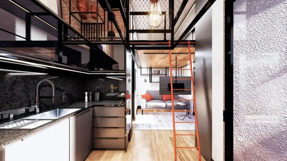 Foto 7 de Apartamento com 1 quarto à venda, 49m2 em Curitiba - PR