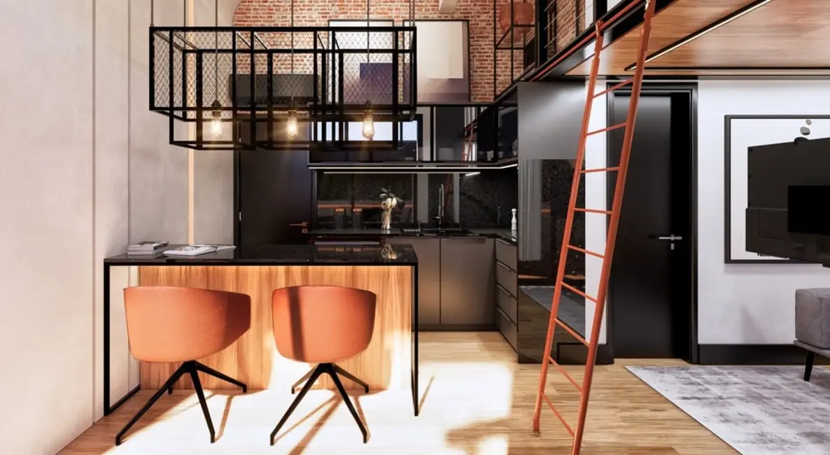 Foto 9 de Apartamento com 1 quarto à venda, 49m2 em Curitiba - PR