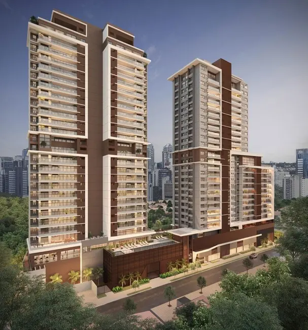 Foto 1 de Apartamento com 1 quarto à venda, 42m2 em Brooklin Paulista, São Paulo - SP
