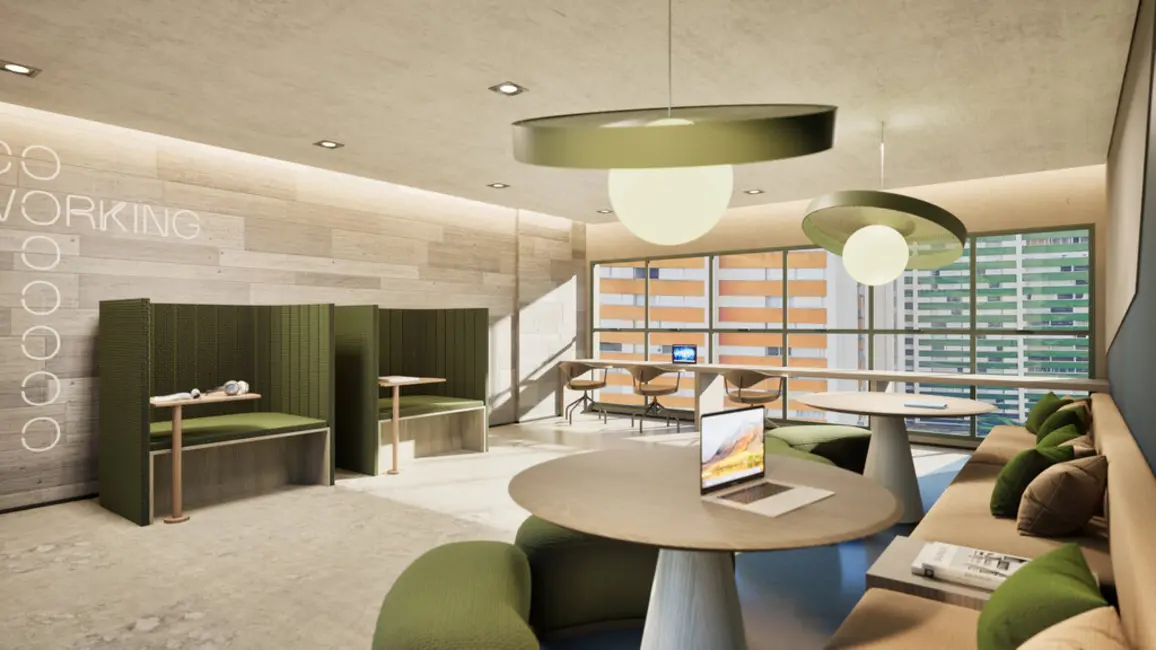 Apartamento com 1 quarto à venda, 47m2 em Chácara Santo Antônio (Zona Sul), São Paulo - SP - imagem 5 Foto 5 de Apartamento com 1 quarto à venda, 47m2 em Chácara Santo Antônio (Zona Sul), São Paulo - SP