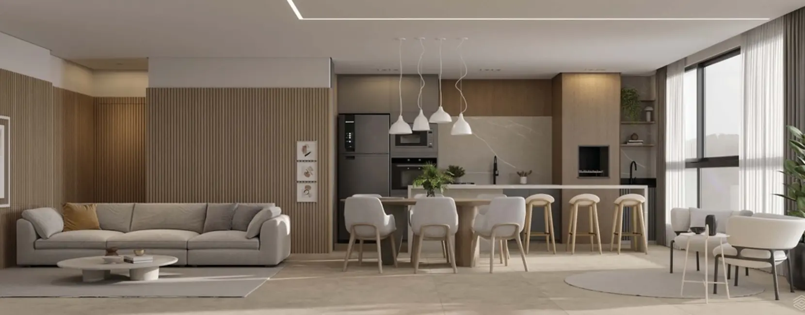 Apartamento com 2 quartos à venda, 82m2 em Itajai - SC - imagem 4 Foto 4 de Apartamento com 2 quartos à venda, 82m2 em Itajai - SC