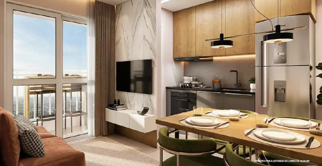 Apartamento com 2 quartos à venda, 37m2 em Vila Bancária, São Paulo - SP - imagem 4 Foto 4 de Apartamento com 2 quartos à venda, 37m2 em Vila Bancária, São Paulo - SP