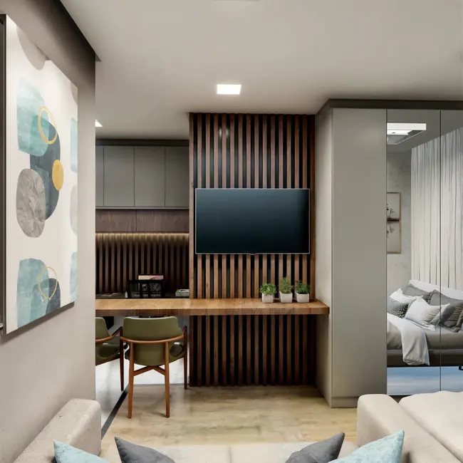 Foto 8 de Apartamento com 1 quarto à venda, 29m2 em Boqueirão, Curitiba - PR