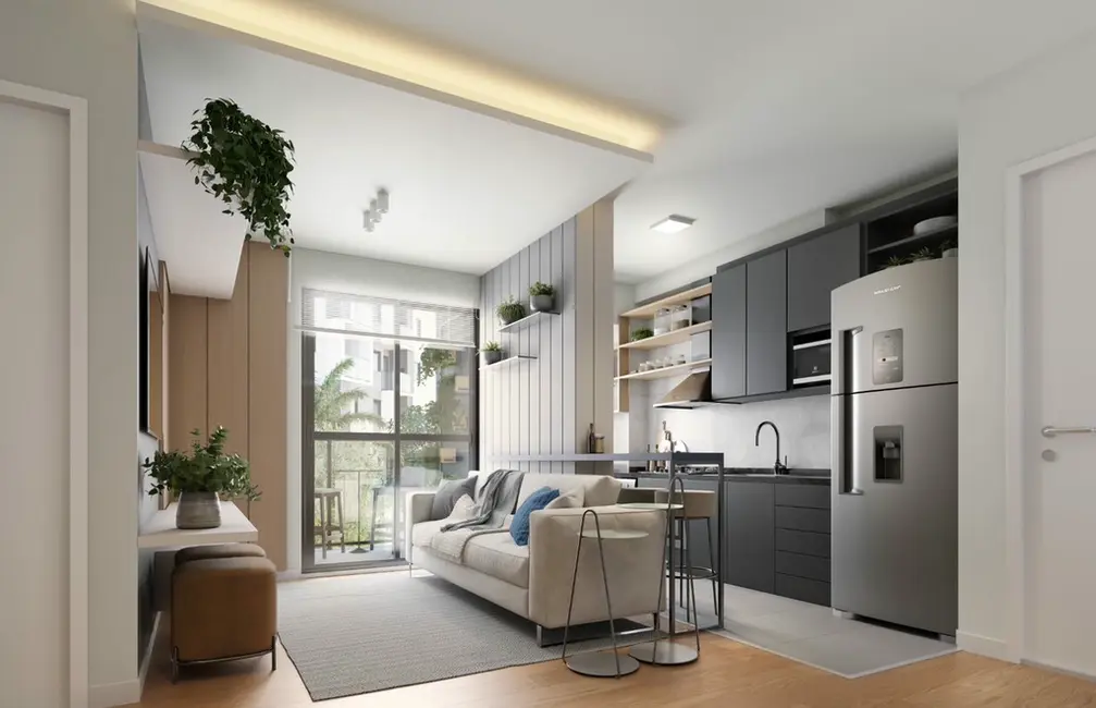 Apartamento com 3 quartos à venda, 54m2 em Hauer, Curitiba - PR - imagem 3 Foto 3 de Apartamento com 3 quartos à venda, 54m2 em Hauer, Curitiba - PR