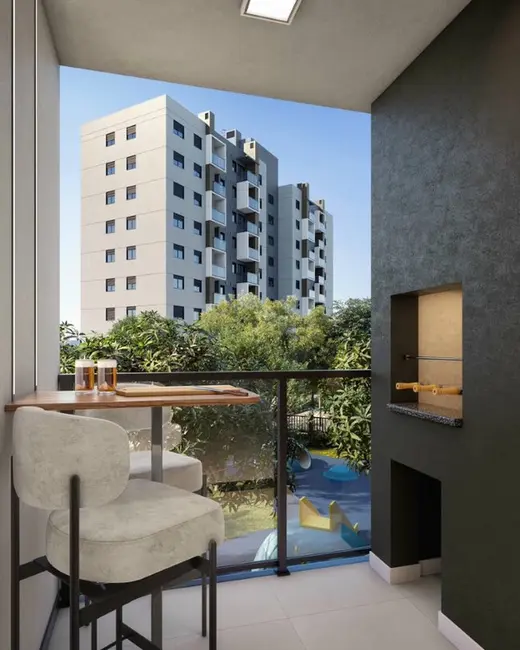 Foto 3 de Apartamento com 3 quartos à venda, 54m2 em Hauer, Curitiba - PR