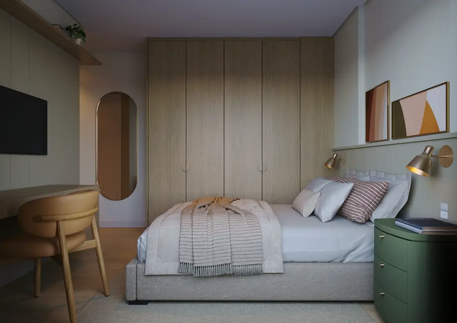 Foto 8 de Apartamento com 1 quarto à venda, 48m2 em Vila Izabel, Curitiba - PR