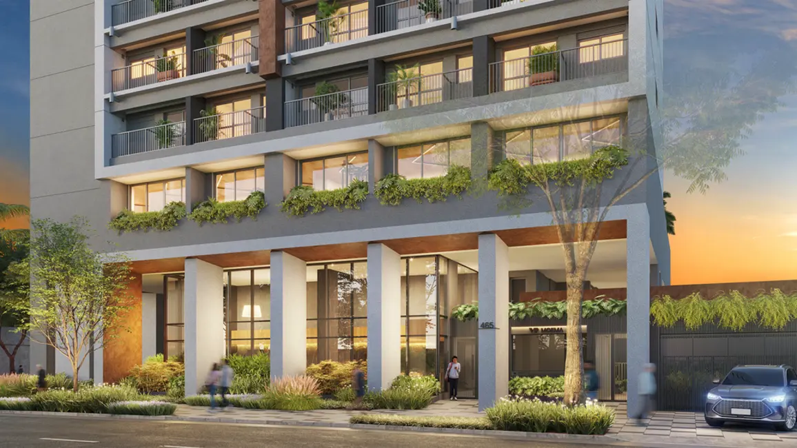 Apartamento com 1 quarto à venda, 34m2 em Indianópolis, São Paulo - SP - imagem 2 Foto 2 de Apartamento com 1 quarto à venda, 34m2 em Indianópolis, São Paulo - SP