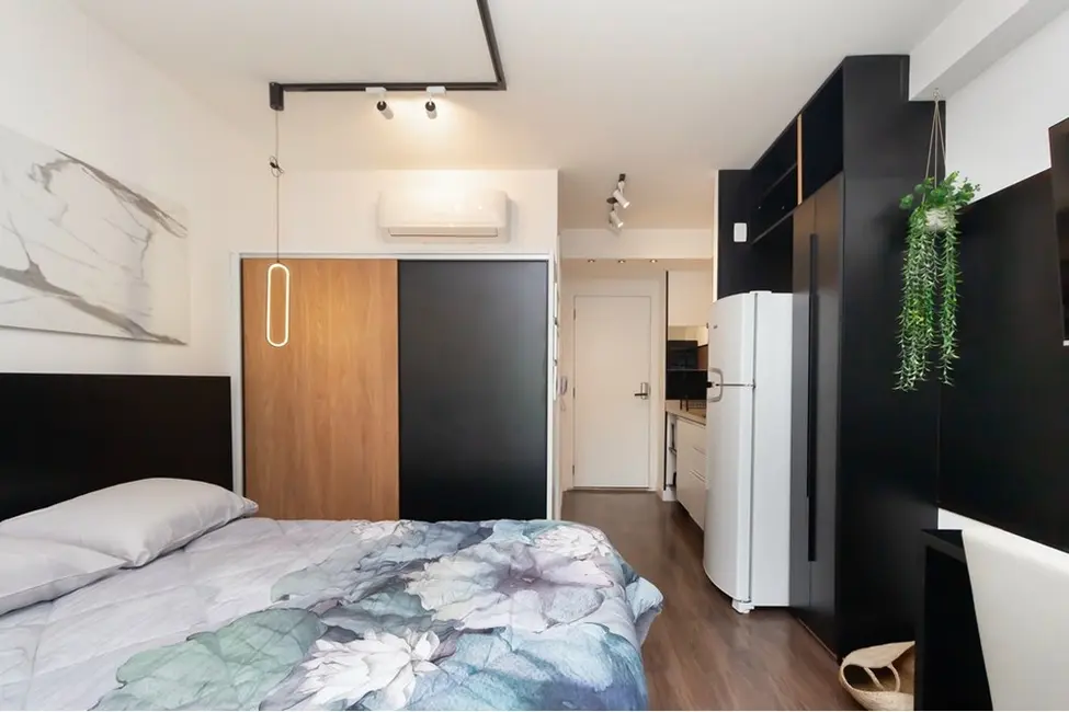 Apartamento com 1 quarto à venda, 25m2 em Moema, São Paulo - SP - imagem 2 Foto 2 de Apartamento com 1 quarto à venda, 25m2 em Moema, São Paulo - SP
