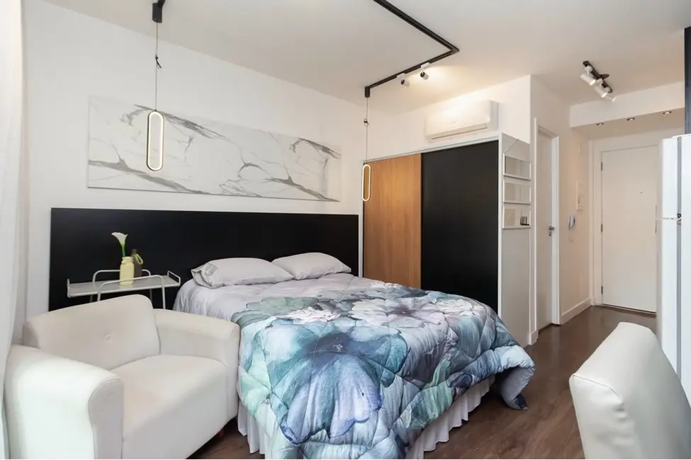 Apartamento com 1 quarto à venda, 25m2 em Moema, São Paulo - SP - imagem 1 Foto 1 de Apartamento com 1 quarto à venda, 25m2 em Moema, São Paulo - SP