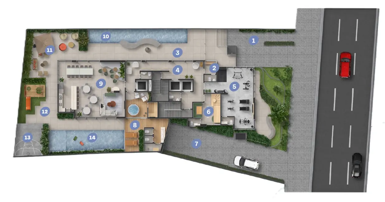 Foto 5 de Apartamento com 4 quartos à venda, 286m2 em Batel, Curitiba - PR