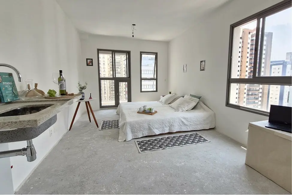 Foto 8 de Apartamento com 1 quarto à venda, 29m2 em Brooklin Paulista, São Paulo - SP