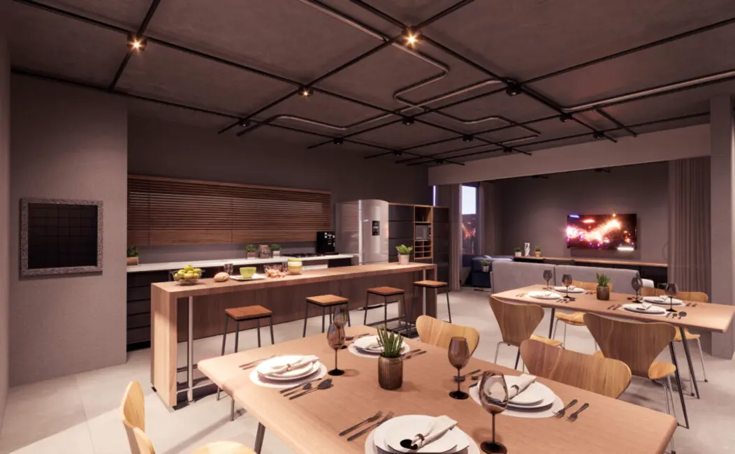 Apartamento com 1 quarto à venda, 31m2 em Hugo Lange, Curitiba - PR - imagem 6 Foto 6 de Apartamento com 1 quarto à venda, 31m2 em Hugo Lange, Curitiba - PR