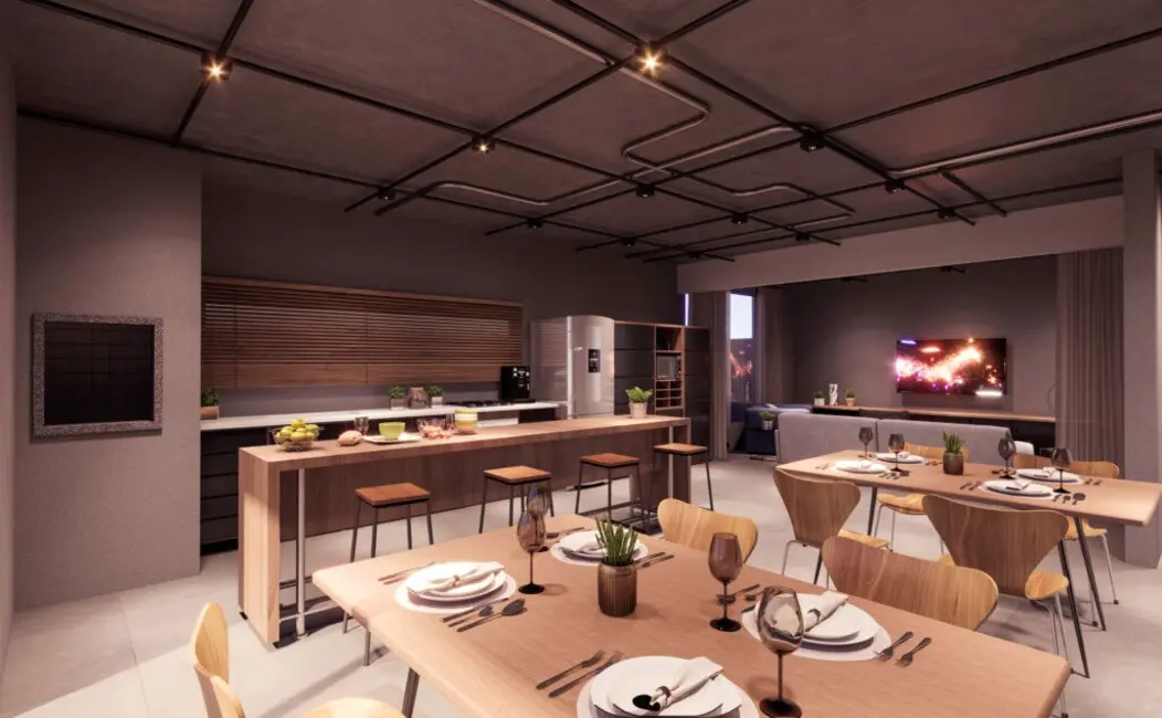 Foto 5 de Apartamento com 1 quarto à venda, 32m2 em Hugo Lange, Curitiba - PR