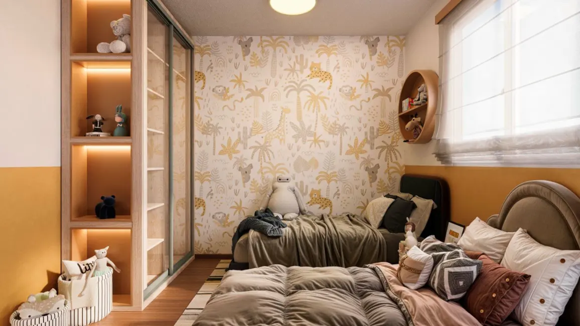 Foto 4 de Apartamento com 2 quartos à venda, 40m2 em Forquilhas, Sao Jose - SC