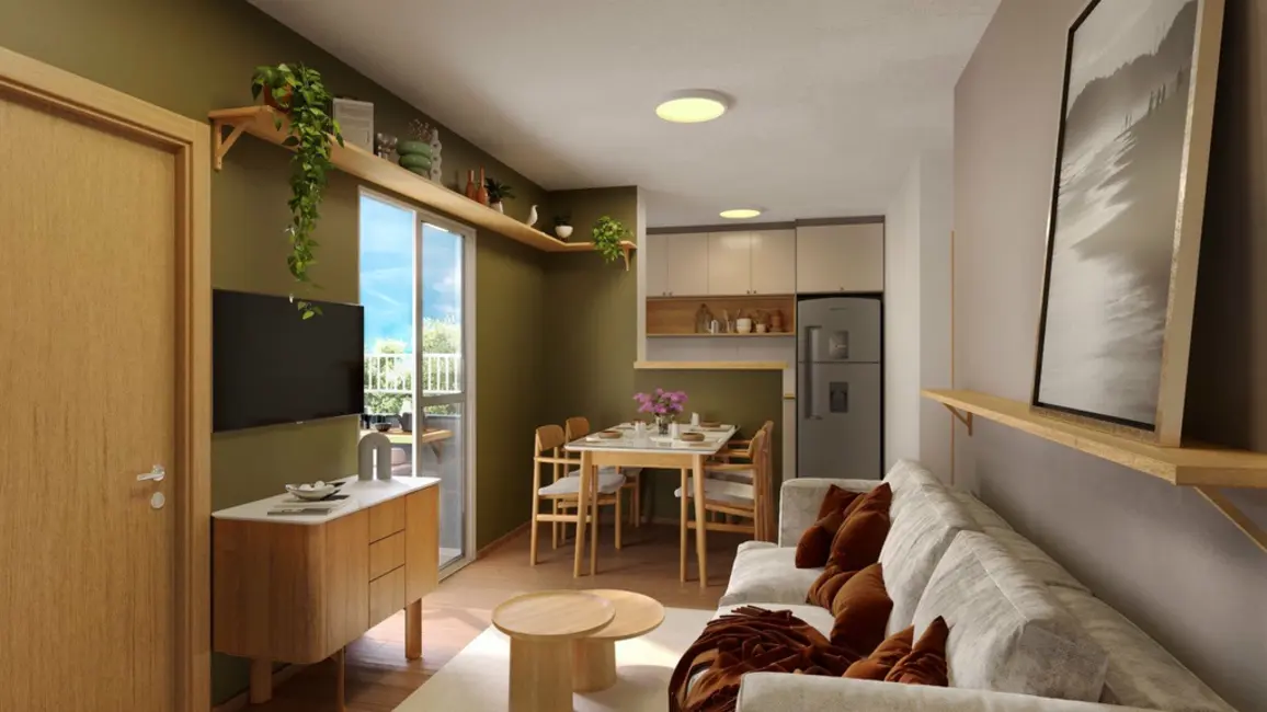 Foto 2 de Apartamento com 2 quartos à venda, 49m2 em Forquilhas, Sao Jose - SC