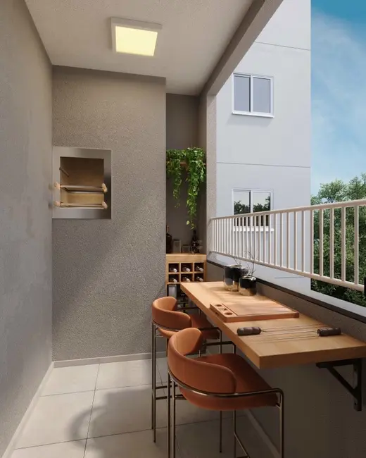 Foto 3 de Apartamento com 2 quartos à venda, 40m2 em Forquilhas, Sao Jose - SC