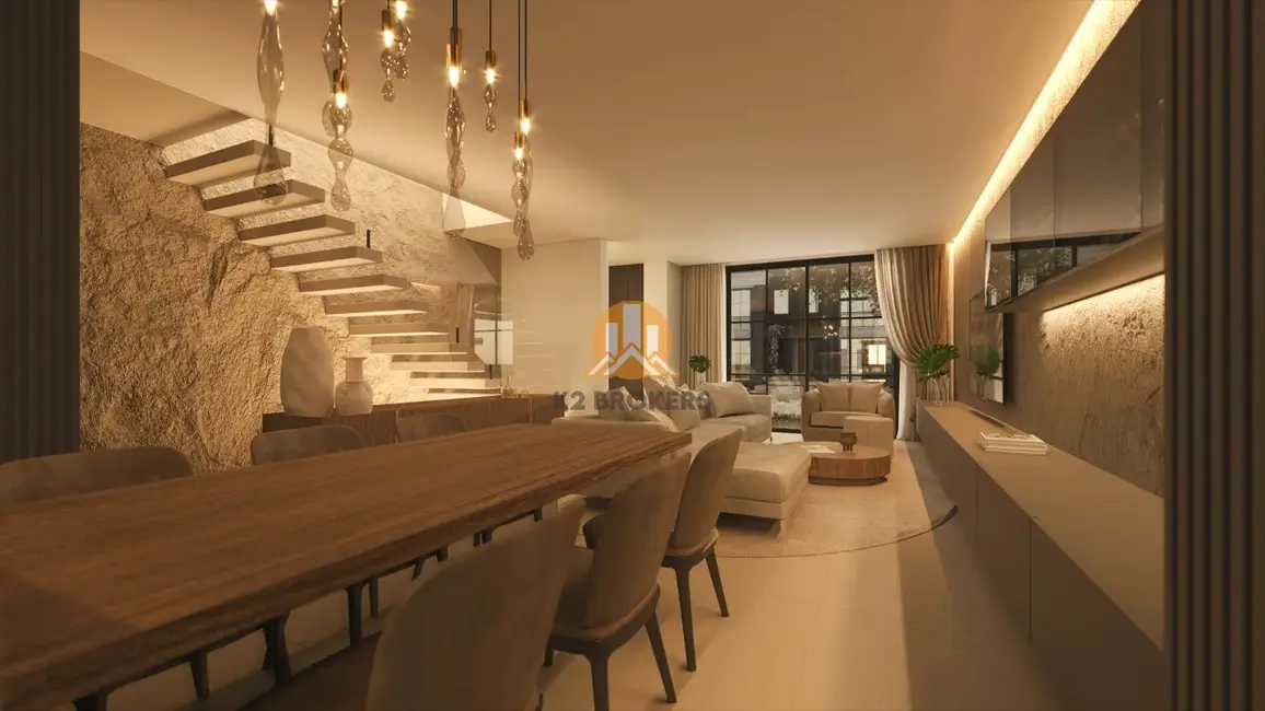 Foto 1 de Casa de Condomínio com 3 quartos à venda, 227m2 em Santa Felicidade, Curitiba - PR