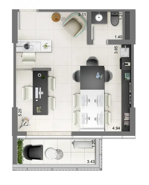 Foto 5 de Sala Comercial à venda, 34m2 em Centro, Campinas - SP