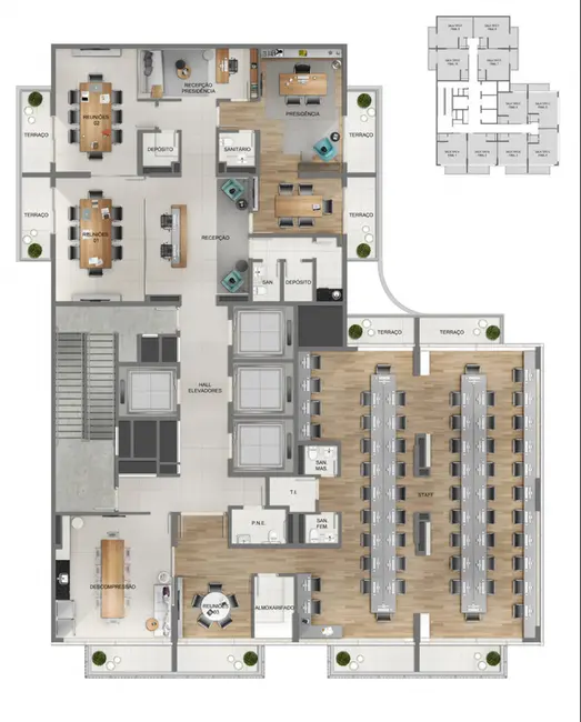 Foto 8 de Sala Comercial à venda, 34m2 em Centro, Campinas - SP