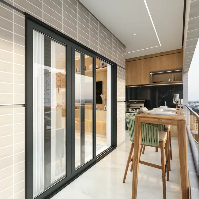 Foto 8 de Apartamento com 2 quartos à venda, 72m2 em Canto do Forte, Praia Grande - SP