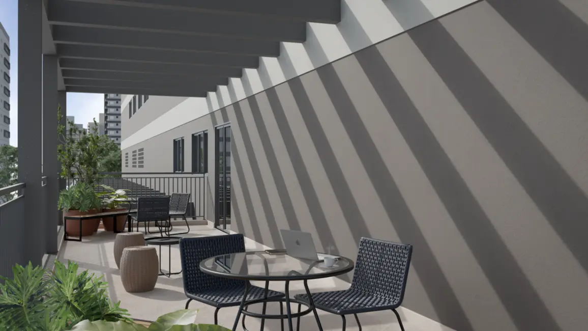 Apartamento com 1 quarto à venda, 34m2 em Moema, São Paulo - SP - imagem 9 Foto 9 de Apartamento com 1 quarto à venda, 34m2 em Moema, São Paulo - SP