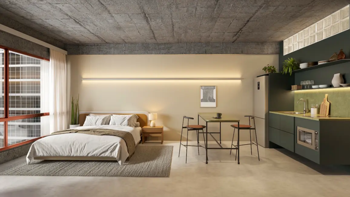 Foto 4 de Apartamento com 1 quarto à venda, 44m2 em Centro, São Paulo - SP