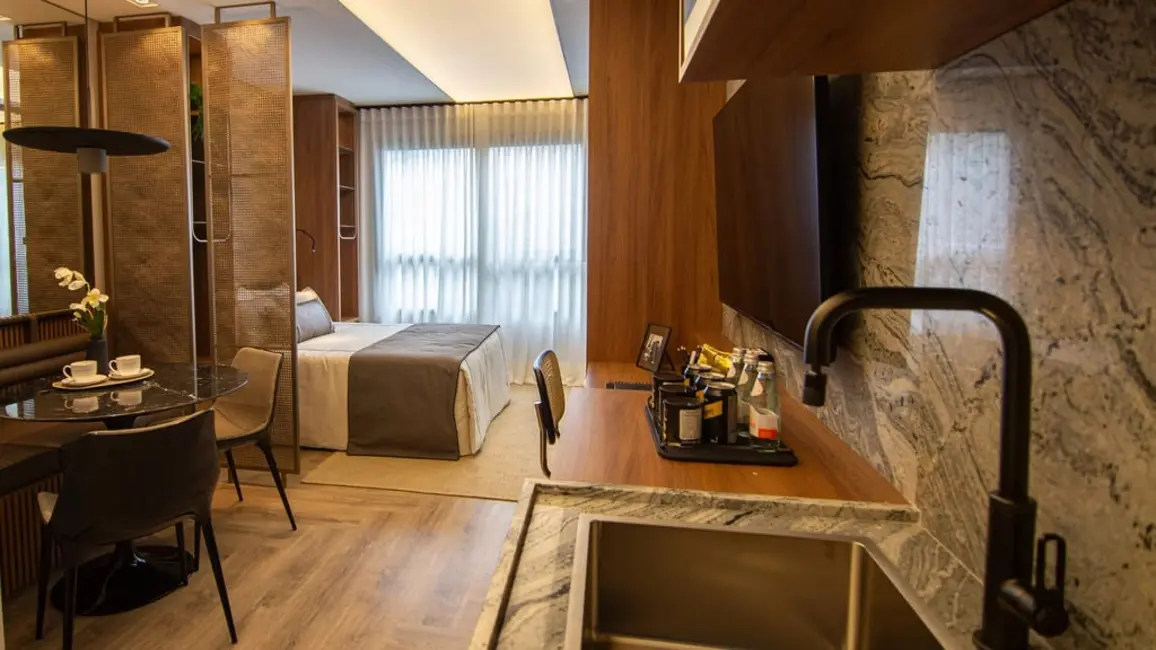 Apartamento com 1 quarto à venda, 26m2 em Ibirapuera, São Paulo - SP - imagem 7 Foto 7 de Apartamento com 1 quarto à venda, 26m2 em Ibirapuera, São Paulo - SP