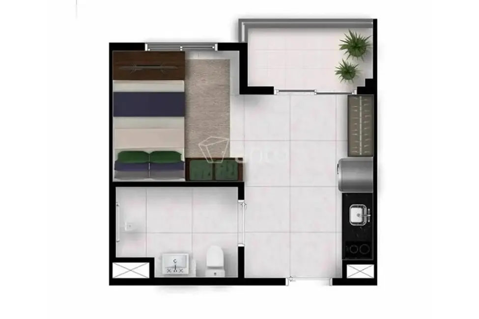 Foto 8 de Apartamento com 1 quarto à venda, 24m2 em Itaim Bibi, São Paulo - SP