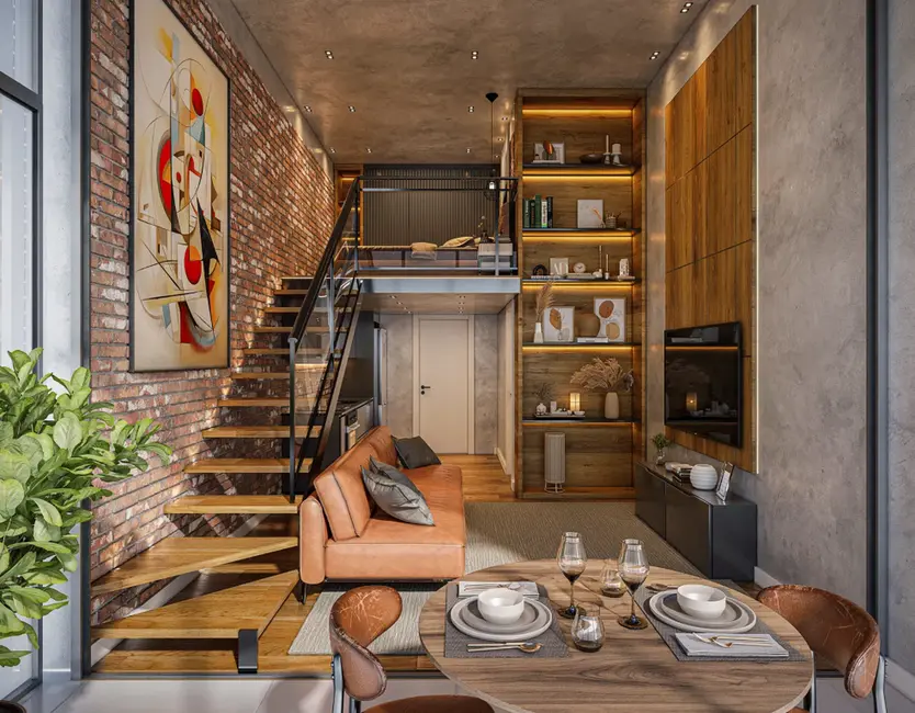 Foto 4 de Apartamento com 1 quarto à venda, 39m2 em Dom Bosco, Itajai - SC