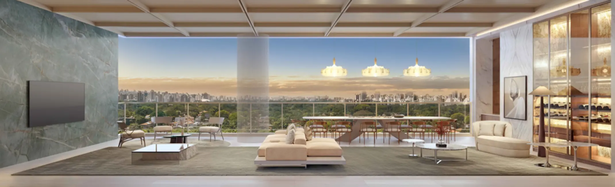 Apartamento com 4 quartos à venda, 321m2 em Ibirapuera, São Paulo - SP - imagem 5 Foto 5 de Apartamento com 4 quartos à venda, 321m2 em Ibirapuera, São Paulo - SP