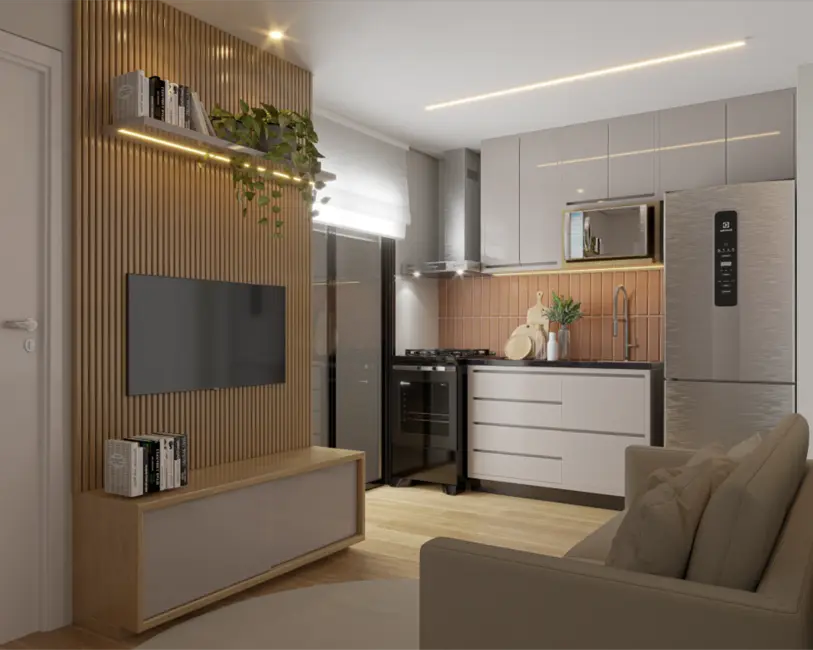 Foto 3 de Apartamento com 2 quartos à venda, 52m2 em Vila Sônia, São Paulo - SP