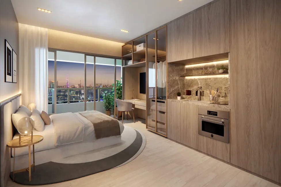 Apartamento com 1 quarto à venda, 23m2 em Jardim América, São Paulo - SP - imagem 5 Foto 5 de Apartamento com 1 quarto à venda, 23m2 em Jardim América, São Paulo - SP