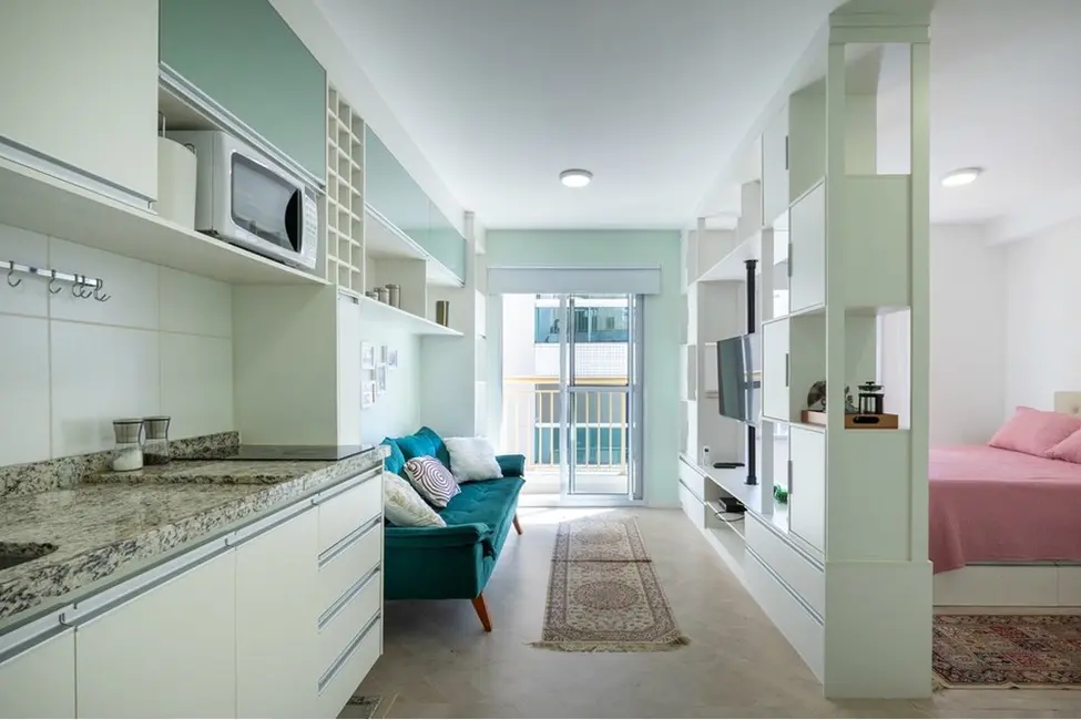 Apartamento com 1 quarto à venda, 33m2 em Pinheiros, São Paulo - SP - imagem 9 Foto 9 de Apartamento com 1 quarto à venda, 33m2 em Pinheiros, São Paulo - SP