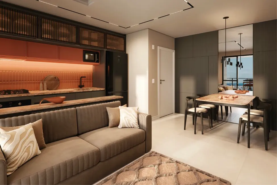 Apartamento com 2 quartos à venda, 54m2 em Capão Raso, Curitiba - PR - imagem 6 Foto 6 de Apartamento com 2 quartos à venda, 54m2 em Capão Raso, Curitiba - PR