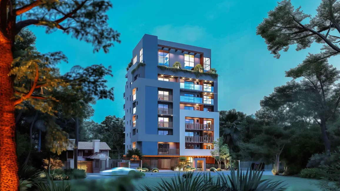 Foto 3 de Apartamento com 1 quarto à venda, 32m2 em Mercês, Curitiba - PR