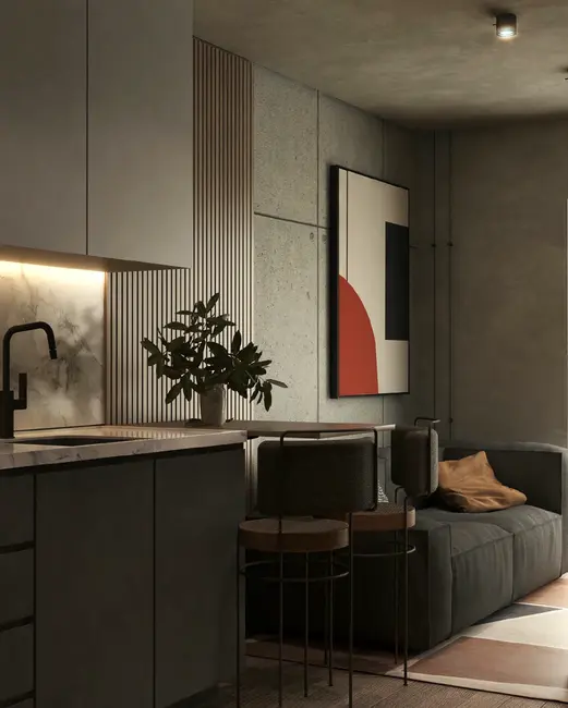 Foto 5 de Apartamento com 1 quarto à venda, 28m2 em Mercês, Curitiba - PR