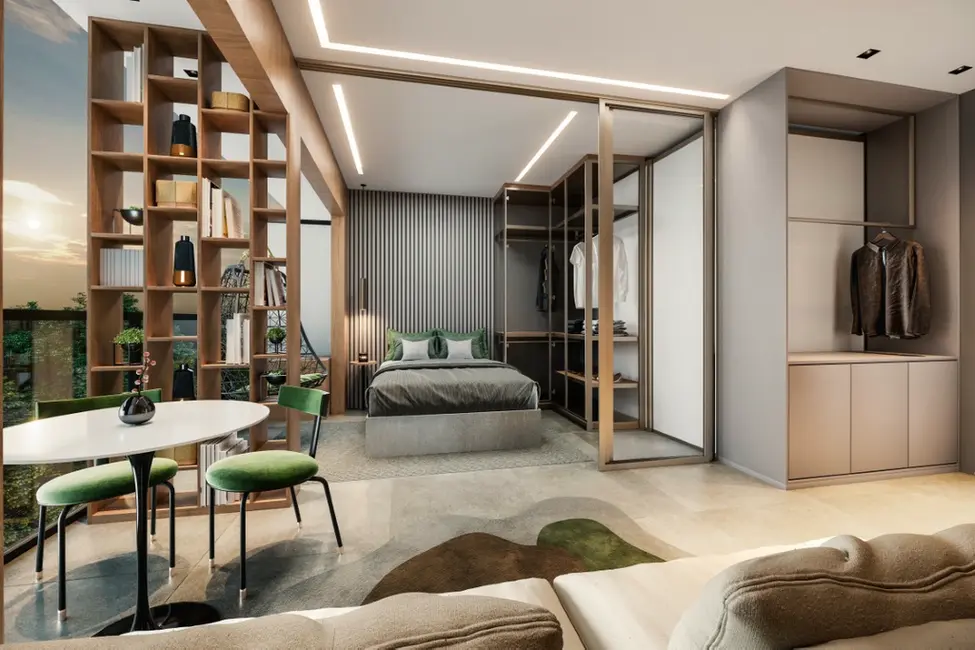 Apartamento com 1 quarto à venda, 25m2 em Campo Belo, São Paulo - SP - imagem 7 Foto 7 de Apartamento com 1 quarto à venda, 25m2 em Campo Belo, São Paulo - SP