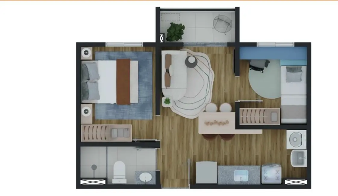 Foto 5 de Apartamento com 2 quartos à venda, 38m2 em Barra Funda, São Paulo - SP