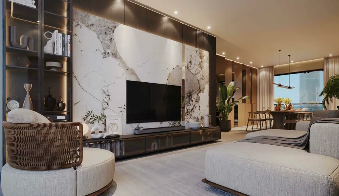 Foto 6 de Apartamento com 2 quartos à venda, 95m2 em Meia Praia, Itapema - SC