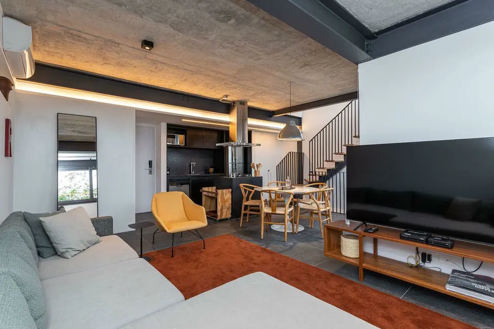 Apartamento com 1 quarto à venda, 105m2 em Vila Madalena, São Paulo - SP - imagem 4 Foto 4 de Apartamento com 1 quarto à venda, 105m2 em Vila Madalena, São Paulo - SP