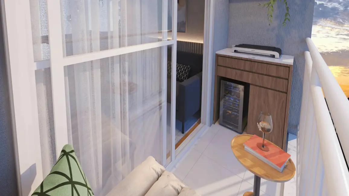 Foto 4 de Apartamento com 2 quartos à venda, 44m2 em Vila Palácios, Campinas - SP