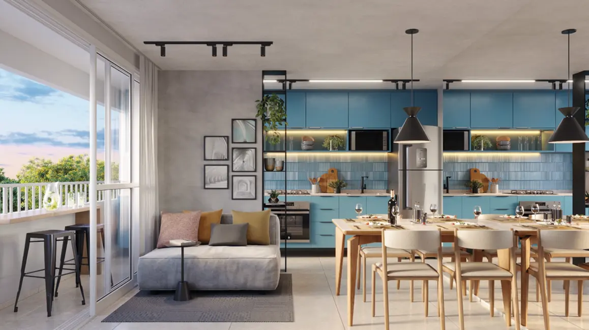 Foto 3 de Apartamento com 2 quartos à venda, 44m2 em Vila Alberto Simões, Campinas - SP