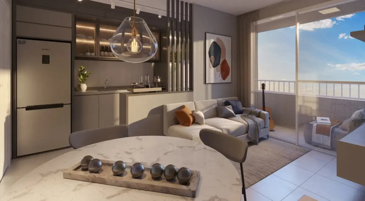 Apartamento com 1 quarto à venda, 48m2 em Loteamento Residencial Vila Bella Dom Pedro, Campinas - SP - imagem 3 Foto 3 de Apartamento com 1 quarto à venda, 48m2 em Loteamento Residencial Vila Bella Dom Pedro, Campinas - SP