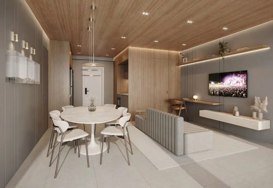 Apartamento com 1 quarto à venda, 26m2 em Centro, Curitiba - PR - imagem 5 Foto 5 de Apartamento com 1 quarto à venda, 26m2 em Centro, Curitiba - PR