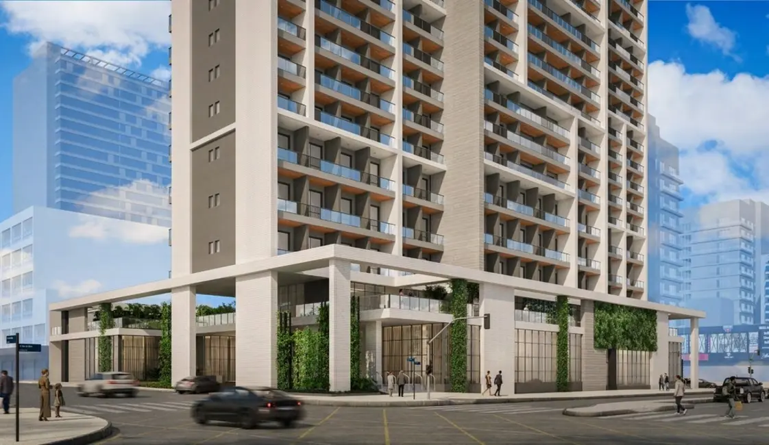 Apartamento com 1 quarto à venda, 26m2 em Centro, Curitiba - PR - imagem 2 Foto 2 de Apartamento com 1 quarto à venda, 26m2 em Centro, Curitiba - PR