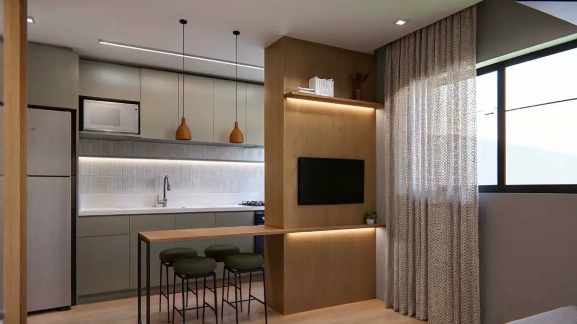 Foto 5 de Apartamento com 1 quarto à venda, 88m2 em Hauer, Curitiba - PR