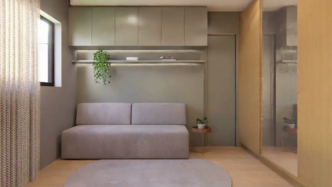 Foto 9 de Apartamento com 1 quarto à venda, 29m2 em Hauer, Curitiba - PR